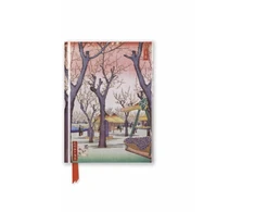 KNYGA Flame Tree Studio Hiroshige: Plum Garden (Foiled Pocket Journal)