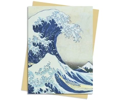 KNYGA Flame Tree Studio Hokusai: Great Wave Greeting Card Pack