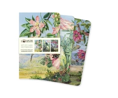 KNYGA Flame Tree Studio Kew Gardens' Marianne North Set of 3 Mini Notebooks