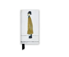 KNYGA Flame Tree Studio L.S. Lowry: Gentleman Looking at Something (Foiled Slimline Journal)