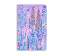 Flame Tree Studio Lucy Innes Williams: Violetinė Garden House (Soft Touch Journal)