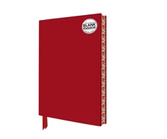 KNYGA Flame Tree Studio Ruby Raudona Blank Artisan Notebook (Flame Tree Journals)
