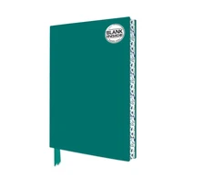KNYGA Flame Tree Studio Teal Blank Artisan Notebook (Flame Tree Journals)
