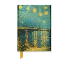 KNYGA Flame Tree Studio Vincent van Gogh: Starry Night over the Rhone (Foiled Journal)