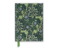 KNYGA Flame Tree Studio William Morris: Seaweed Wallpaper Design (Foiled Journal)