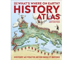 KNYGA Fran Baines What's Where on Earth? History Atlas, History as You've Never Seen it Before