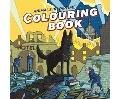 KNYGA Frances Castle Animals in Wartime Colouring Book