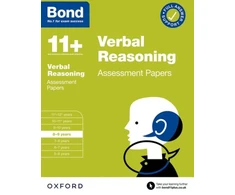 KNYGA Frances Down Bond 11+ Verbal Reasoning Assessment Papers 8-9 metai (for GL Assessment &amp; other 11 plus exams)