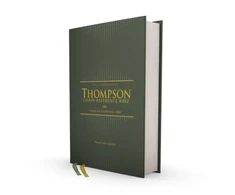 KNYGA Frank Charles Thompson ESV, Thompson Chain-Reference Bible, Hardcover, Žalias, Raudona Letter