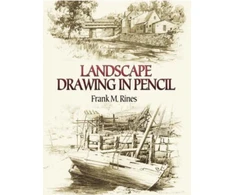 KNYGA Frank M Rines Landscape Drawing in Pieštukas