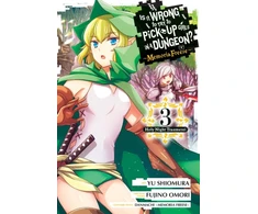 KNYGA Fujino Omori Is It Wrong to Try to Pick Up Girls in a Dungeon? Memoria Freese, Vol. 3