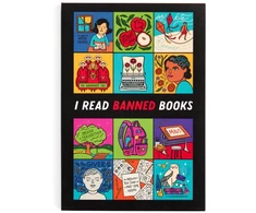 KNYGA Galison I Read Banned Books A5 Journal