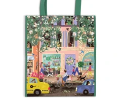 KNYGA Galison Joy Laforme Spring Street Reusable Shopping Bag