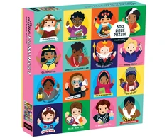Dėlionė Mudpuppy Galison Little Feminist 500 Piece Family Puzzle