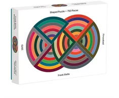 KNYGA Galison Moma Frank Stella 750 Piece Shaped Puzzle
