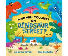 KNYGA Gareth Peter Who Will You Meet on Dinosaur Street