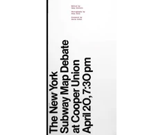 KNYGA Gary Hustwit New York Subway Map Debate