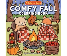 KNYGA Gaynor Carradice Comfy Fall Coloring Book