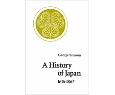 KNYGA George Sansom History of Japan, 1615-1867