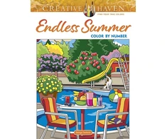 KNYGA George Toufexis Creative Haven Endless Summer Color by Number