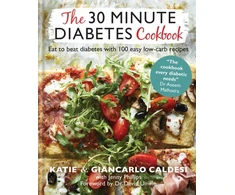 KNYGA Giancarlo Caldesi 30 Minute Diabetes Cookbook, Eat to Beat Diabetes with 100 Easy Low-carb Recipes
