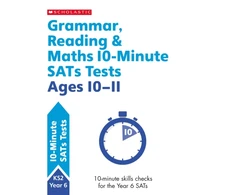 KNYGA Giles Clare Grammar, Reading &amp; Maths 10-Minute SATs Tests Ages 10-11