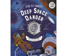 KNYGA Giles Sparrow Spin to Survive: Deep Space Danger, Decide Your Destiny with a Pop-Out Fortune Spinner!