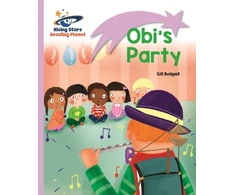 KNYGA Gill Budgell Reading Planet - Obi's Party - Lilac: Lift-off