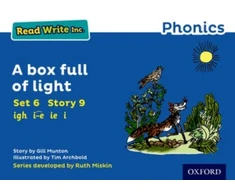KNYGA Gill Munton Read Write Inc. Phonics: A Box Full of Light (Mėlyna Set 6 Storybook 9)