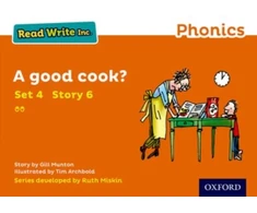 KNYGA Gill Munton Read Write Inc. Phonics: A Good Cook? (Oranžinis Set 4 Storybook 6)