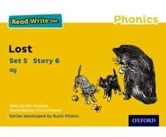KNYGA Gill Munton Read Write Inc. Phonics: Lost (Geltona Set 5 Storybook 6)