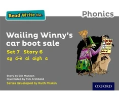KNYGA Gill Munton Read Write Inc. Phonics: Wailing Winny's Car Boot Sale (Pilkas Set 7 Storybook 6)