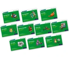 KNYGA Gill Munton Read Write Inc. Phonics: Žalias Set 1 Core Storybooks (Mixed Pack of 10)