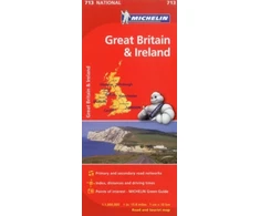 KNYGA Great Britain &amp; Ireland 2023 - Michelin National Map 713