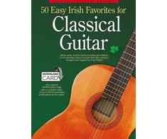 KNYGA Hal Leonard Corp 50 Easy Irish Favourites For Classical Guitar