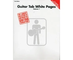 KNYGA Hal Leonard Corp Guitar Tab Baltas Pages - Volume 1 - 2nd Edition