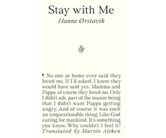 KNYGA Hanne Orstavik; Martin Aitken Stay with Me