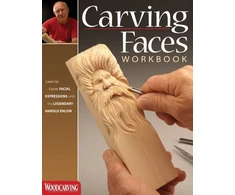 KNYGA Harold L Enlow Carving Faces Workbook