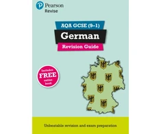 KNYGA Harriette Lanzer Pearson REVISE AQA GCSE German Revision Guide: incl. online revision and audio - for 2025 exams