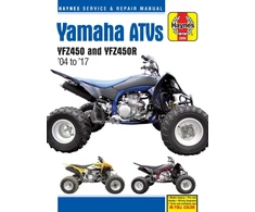KNYGA Haynes Publishing Yamaha YZF450 &amp; YZF450R ATV Repair Manual