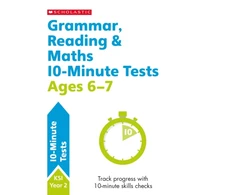 KNYGA Helen Betts Grammar, Reading &amp; Maths 10-Minute Tests Ages 6-7