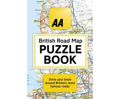 KNYGA Helen Brocklehurst AA British Road Map Puzzle Book