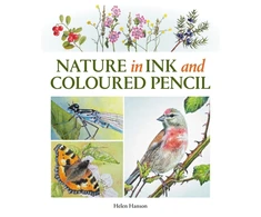 KNYGA Helen Hanson Nature in Ink and Coloured Pieštukas