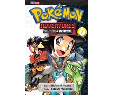 KNYGA Hidenori Kusaka Pokemon Adventures: Juodas and Baltas, Vol. 7