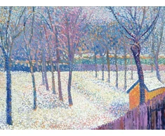 KNYGA Hippolyte Petitjean Orchard Under the Snow Boxed Holiday Notecards