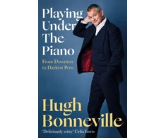 KNYGA Hugh Bonneville Playing Under the Piano: 'Comedy auksinis' Sunday Times, From Downton to Darkest Peru