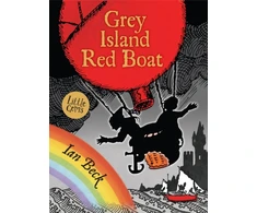 KNYGA Ian Beck Pilkas Island, Raudona Boat
