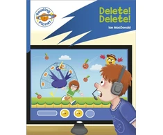 KNYGA Ian Macdonald Reading Planet: Rocket Phonics – Target Practice - Delete! Delete! - Mėlyna