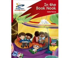 KNYGA Isabel Thomas Reading Planet: Rocket Phonics – Target Practice – In The Book Nook – Raudona B