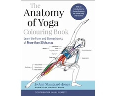 KNYGA J Staugaard Jones Anatomy of Yoga Colouring Book